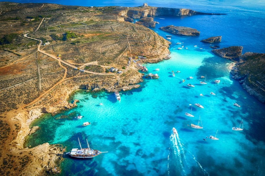 The Enchanting Blue Lagoon of Comino